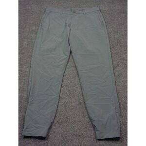 Primo Golf Pants Men 32 Short Gray Performance Jogger Pocket Stretch Ankle Zip
